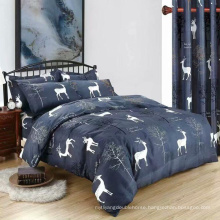 Hot selling animal design printed microfiber bedding set for kids